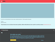 Tablet Screenshot of bohemiacasino.com